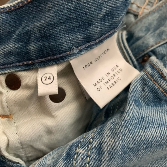 GRLFRND Karolina High Rise Skinny Distressed Jeans Butt Rip Little More Love 24 - Picture 14 of 15